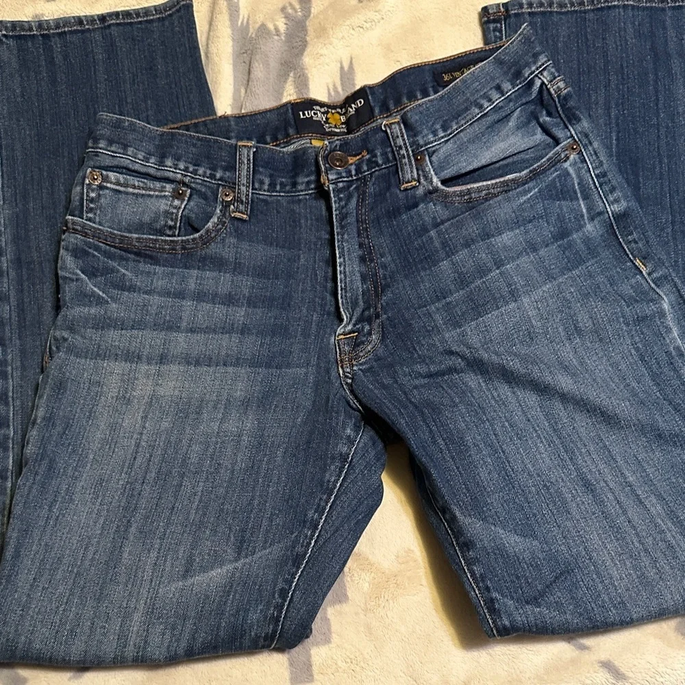 M2.   Men's Blue 361 vintage straight leg Denim Jeans 30 x 32
